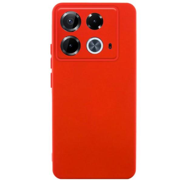 Silicone Case Full Camera для Infinix Note 40 4G Red