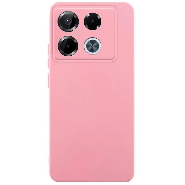 Silicone Case Full Camera для Infinix Note 40 Pro 4G Pink