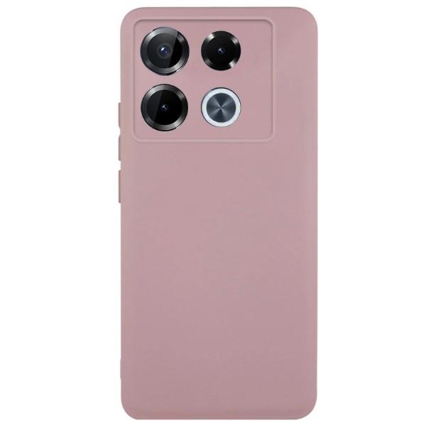Silicone Case Full Camera для Infinix Note 40 Pro 4G Pink sand