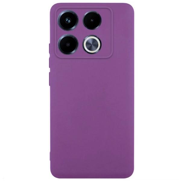 Silicone Case Full Camera для Infinix Note 40 Pro 4G Grape