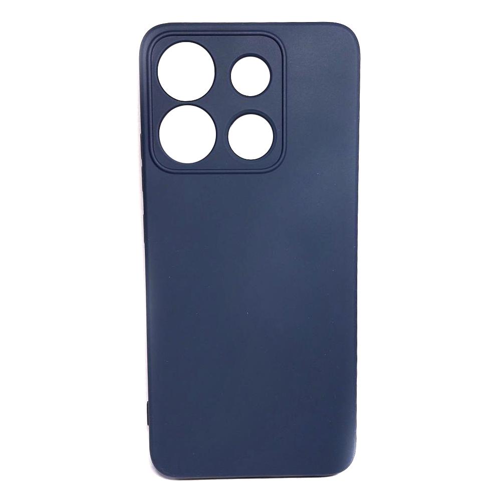 Silicone Cover Full Camera without Logo (A) для Infinix Note 30 Pro (Dark blue)