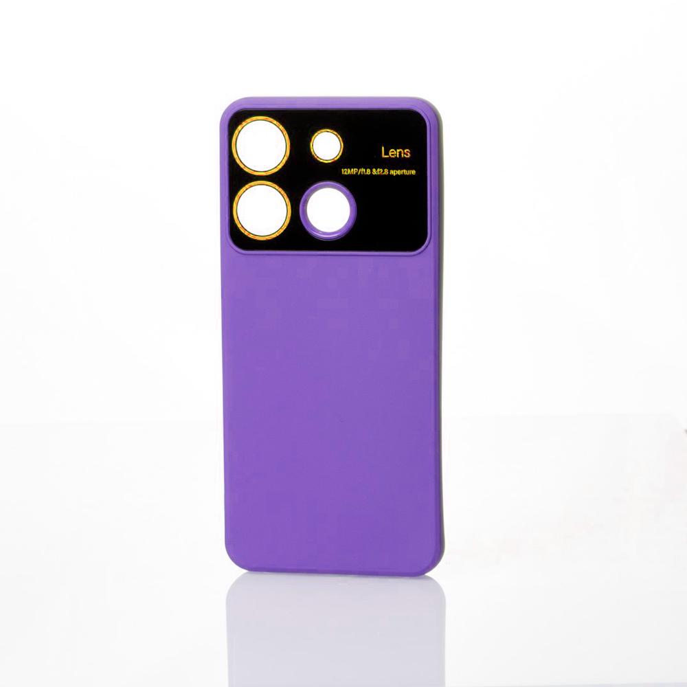 Накладка CAMERA PROTECTION для TECNO Spark Go 2023 (BF7n)/ Pop 7 (BF6)/ Infinix Smart 7 (X6515) / 7 HD (X6516)  (фіолетова)