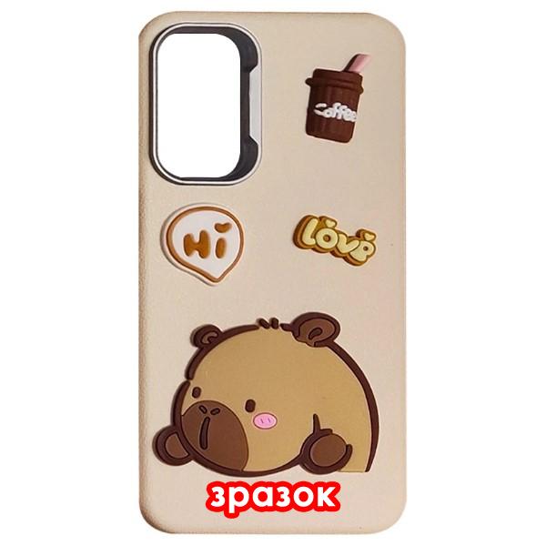 Чохол Leather Toys для Xiaomi Redmi 13C / Poco C65 (Capybara / Pink Sand)