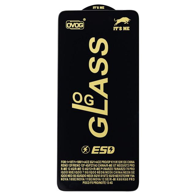 Захисне скло OG Glass для Realme 12 / 12+ / Realme 13/One Plus 10T / Realme GT Neo 3 / GT 2 Pro / Huawei Y9A/ Nova 10 SE / Poco F5 Pro