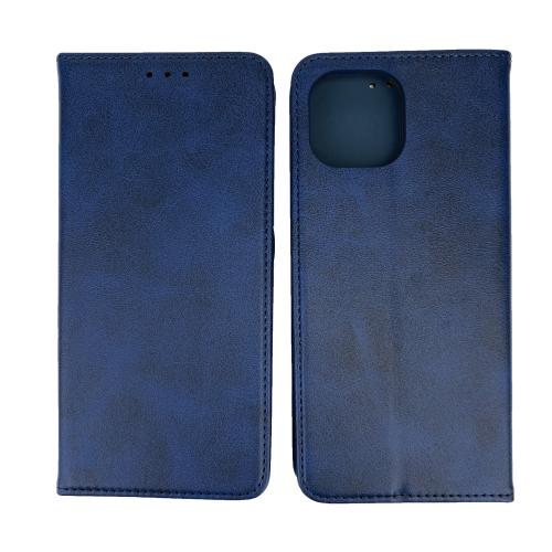 Книжка Black TPU Magnet для Xiaomi Redmi 12 синя