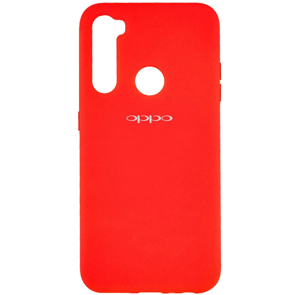 Silicone Cover Full Protective (A) для OPPO Realme C3/5/6i (Red)