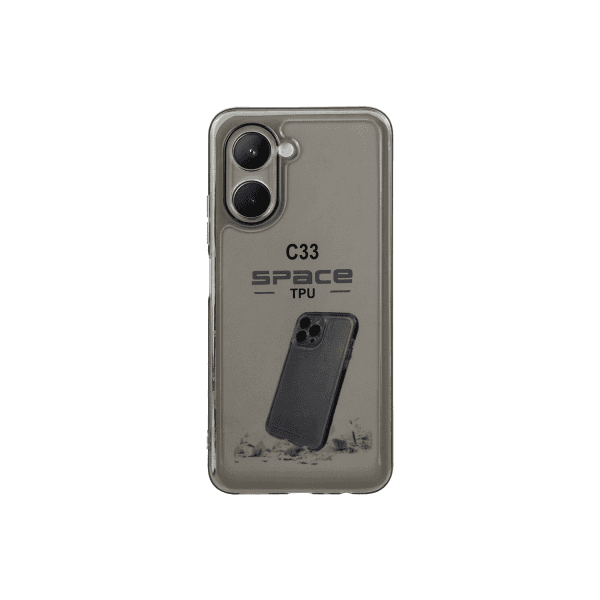 Накладка Space TPU для Realme C33 сіра