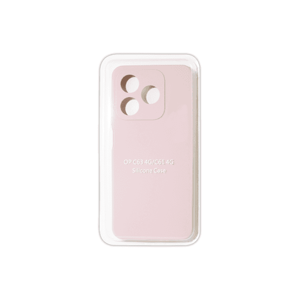 Накладка Fibra для Realme C63 / C61 / Note 60 (Pink sand)
