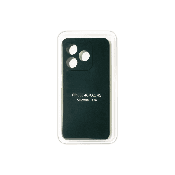 Накладка Fibra для Realme C63 / C61 / Note 60 (Cyprus green)