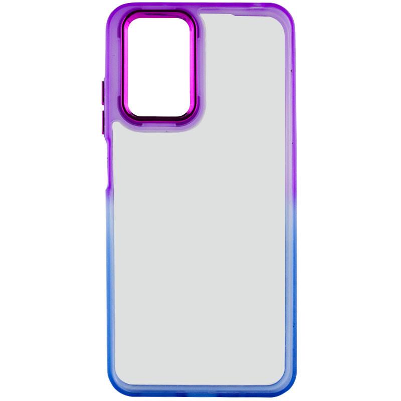 Накладка Fresh sip для Samsung A35 (Синій-фіолетовий)