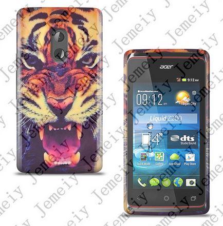 Накладка для Acer Liquid Z200 "Тигр" (силікон)