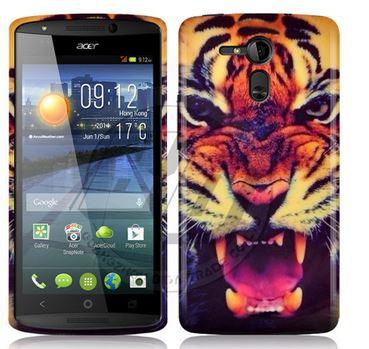Накладка для Acer Liquid E700 "Тигр" (силікон)