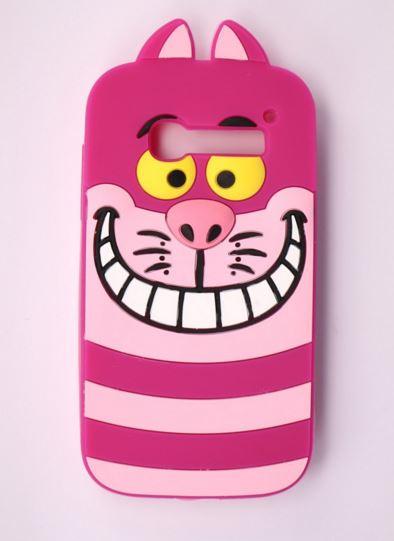 Накладка для Alcatel ONE TOUCH 5036D POP C5 Чеширський кіт 3D