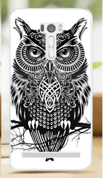 Накладка для Asus Zenfone Selfie ZD551KL "Сова" (пластик)