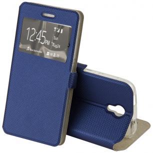 Книжка WISE для Doogee Y100 Pro/ Valencia 2 (Темно-синя)