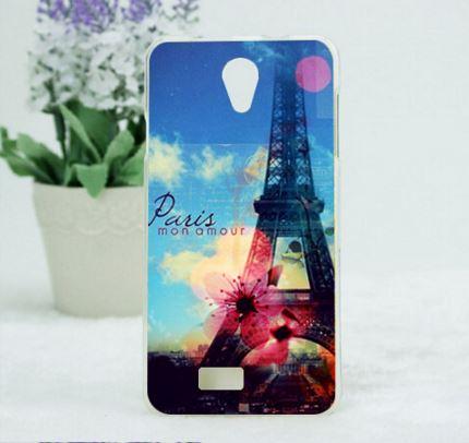 Накладка для  Fly IQ4411 Paris monamour  (силікон)