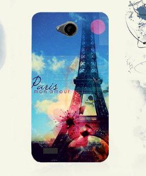 Накладка для FLY IQ4418 "Paris mon amour" (силікон)