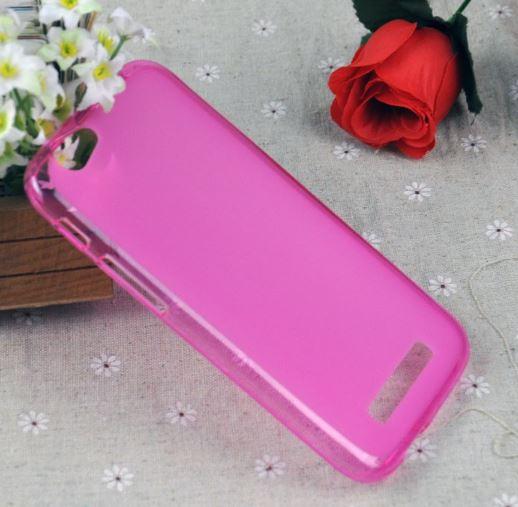 Накладка для Fly IQ459 EVO Chic 2 силиконова рожева