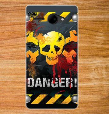 Накладка для Fly FS501 Nimbus 3 "Danger" (силікон)