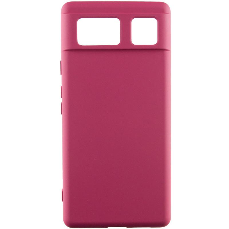 Silicone Cover Full Camera without Logo (A) для Gogle Pixel 6 (Marsala)