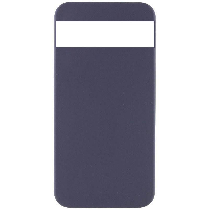 Silicone Cover Full Protective without Logo (A) для Gogle Pixel 6 Pro (Dark blue)
