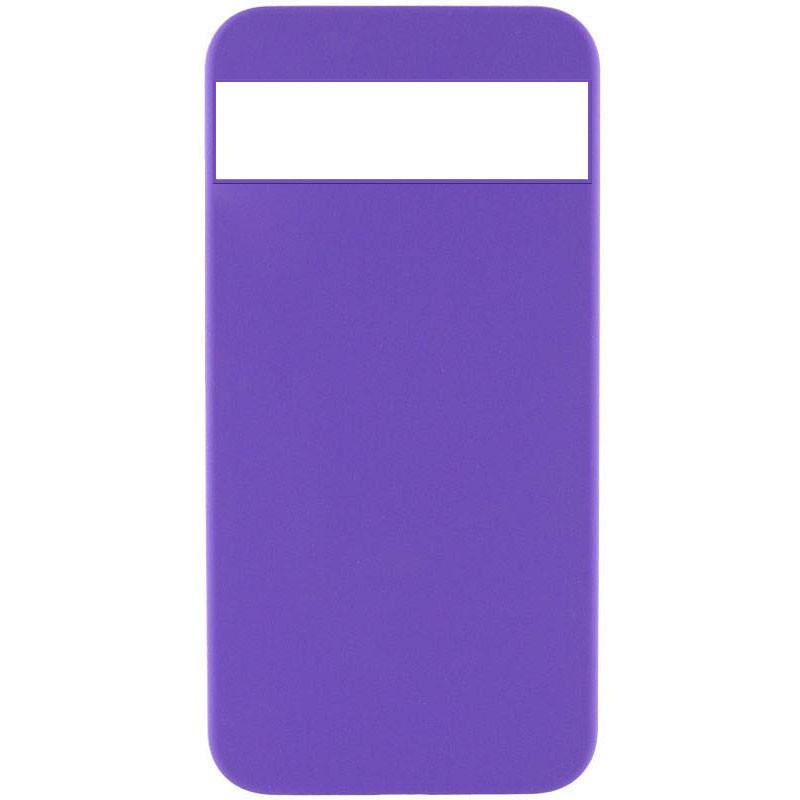 Silicone Cover Full Protective without Logo (A) для Gogle Pixel 6 Pro (Purple)