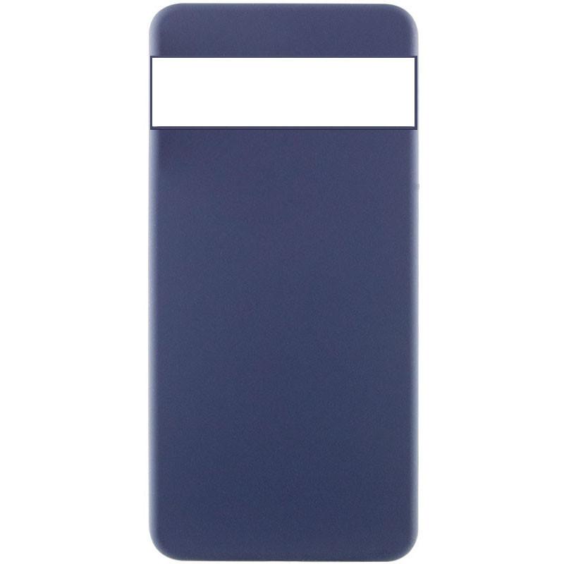 Silicone Cover Full Camera without Logo (A) для Gogle Pixel 7 Pro (Navy blue)