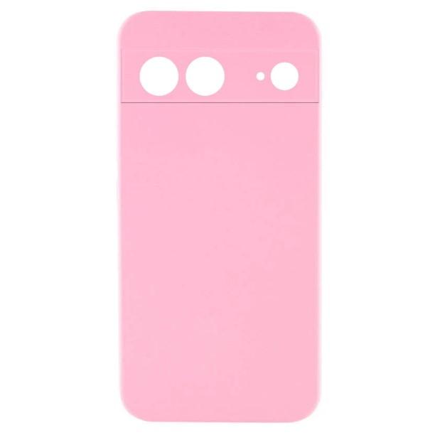 Silicone Cover Full Camera without Logo (A) для Gogle Pixel 8 (Light pink)