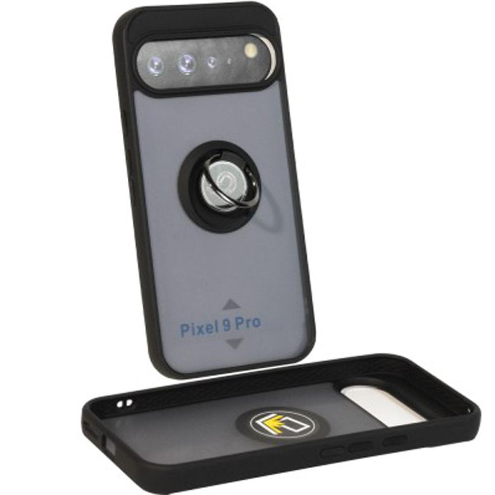 Накладка Totu Gingle Ring для GOOGLE Pixel 9  / Pixel 9 Pro чорна