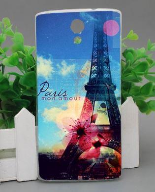Накладка для Homtom HT7 "Paris monamour" (силікон)