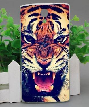 Накладка для Homtom HT7 "Тигр" (силікон)