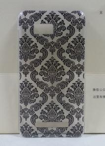Накладка для HTC Desire 400 "Пейслі чорні" (пластик)