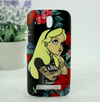 Накладка для HTC Desire 500 "Аліса (пластик)