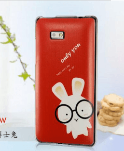 Накладка для HTC Desire 600  "Зайченя" (пластик)