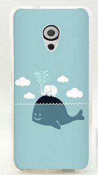 Накладка для HTC Desire  700 "Кит" (пластик)