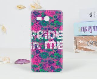 Накладка для Huawei Y511 "Pride in me" (пластик)