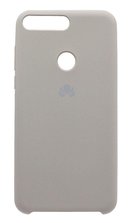 Накладка для Huawei Y7 Prime 2018 (LDN-L21) / Honor 7C Pro (LND-L29)/Enjoy 8 Silicone case бежевий