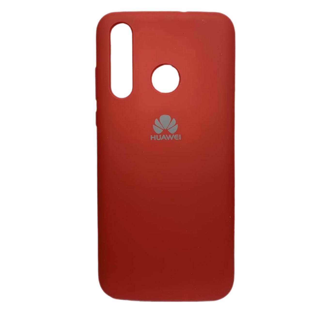 Silicone Case Huawei Nova 4 (Begonia Red)