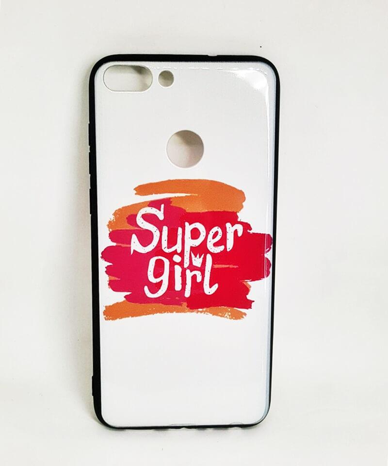 Чохол Print Gloss для Huawei P Smart (FIG-LX1)  (Super Girl)