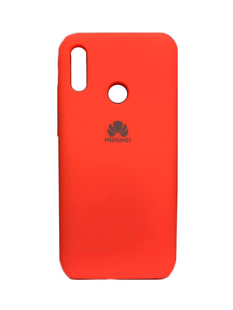 Silicone Case для Huawei P Smart (2019) POT-LX1 / Honor 10 Lite (HRY-LX1) рожева