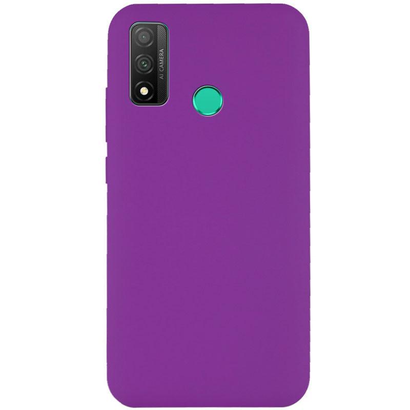 Silicone Cover Full without Logo (A) для Huawei P Smart (2020) (Grape) без логотипу