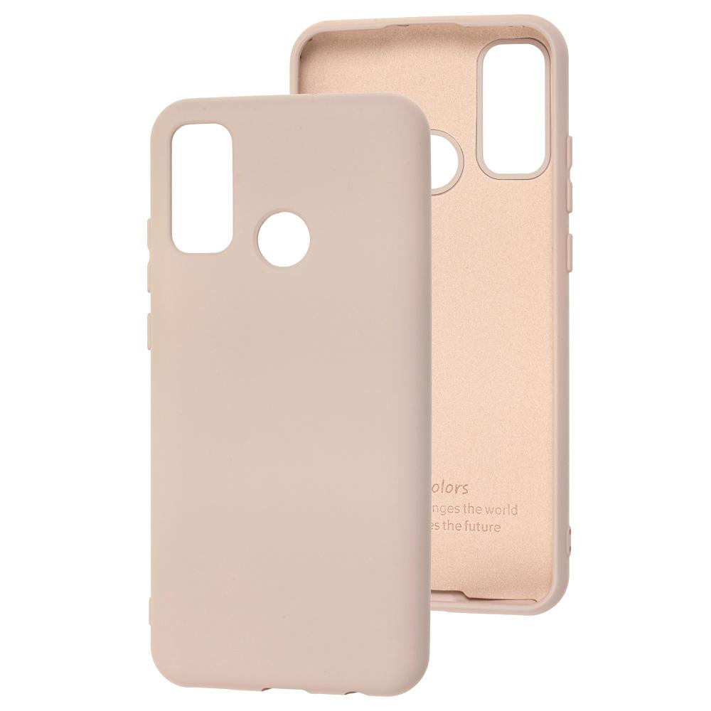 Silicone Cover Full without Logo (A) для Huawei P Smart (2020) (Pink Sand) без логотипу