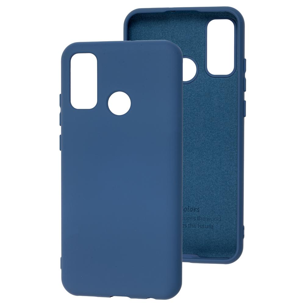 Silicone Cover Full (A) для Huawei P Smart (2020) (Navy Blue) без логотипу