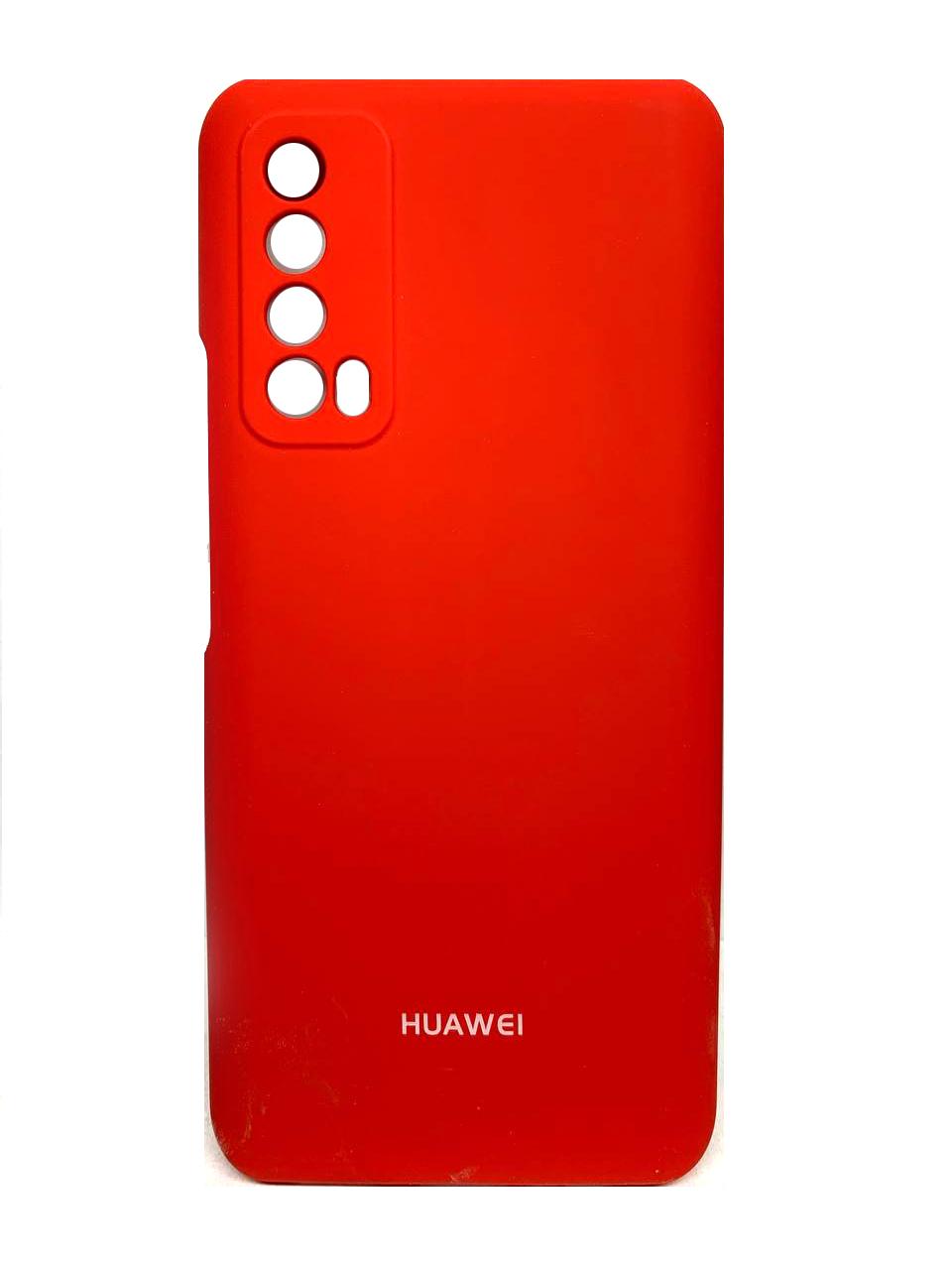 Silicone Cover Full Protective Huawei P Smart 2021 Red