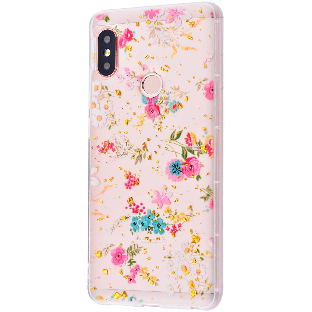 Накладка Beauty Flowers Confetti для Samsung M30 "Дрібні квіти"