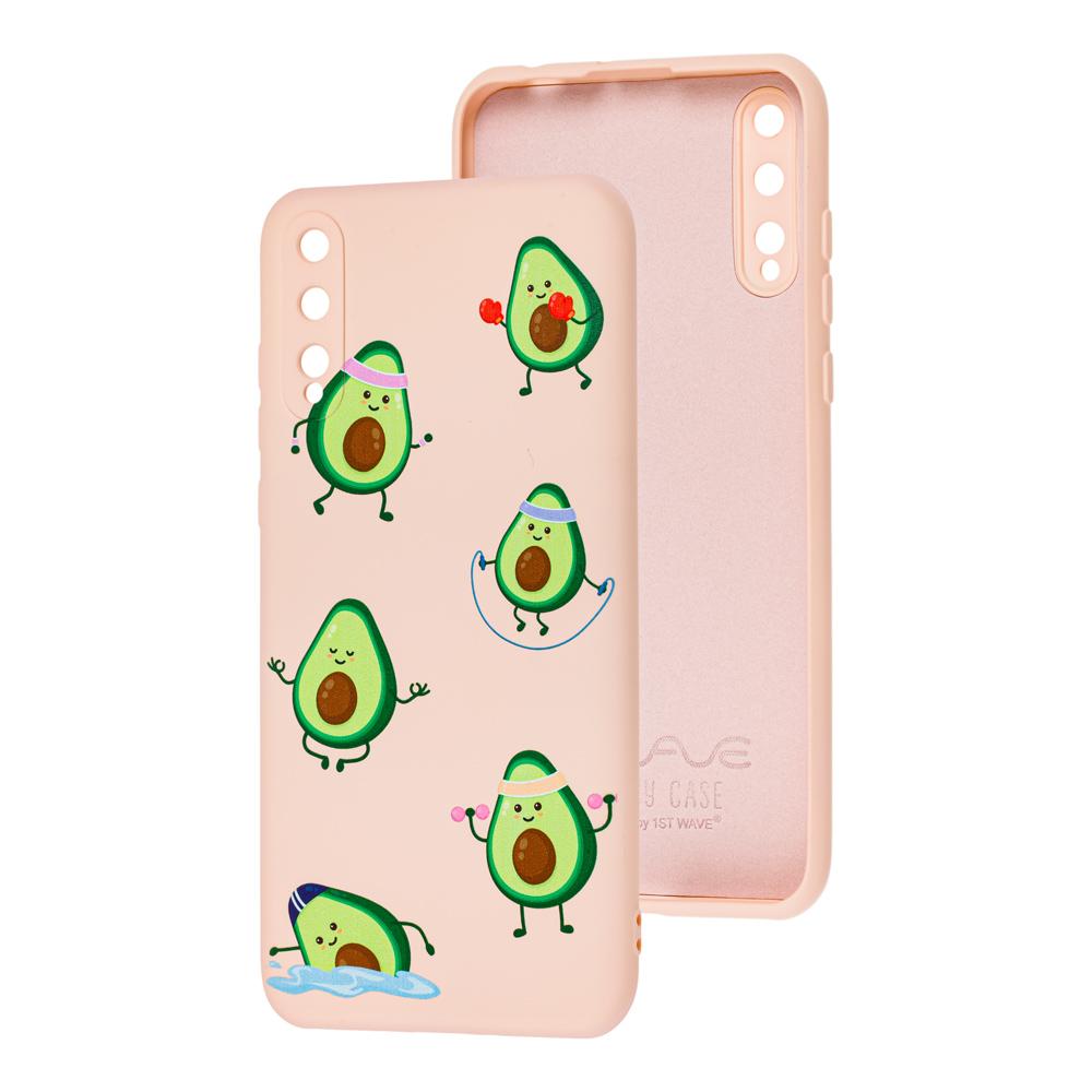 WAVE Fancy для Huawei P Smart S/Y8p (sports avocado/pink sand)