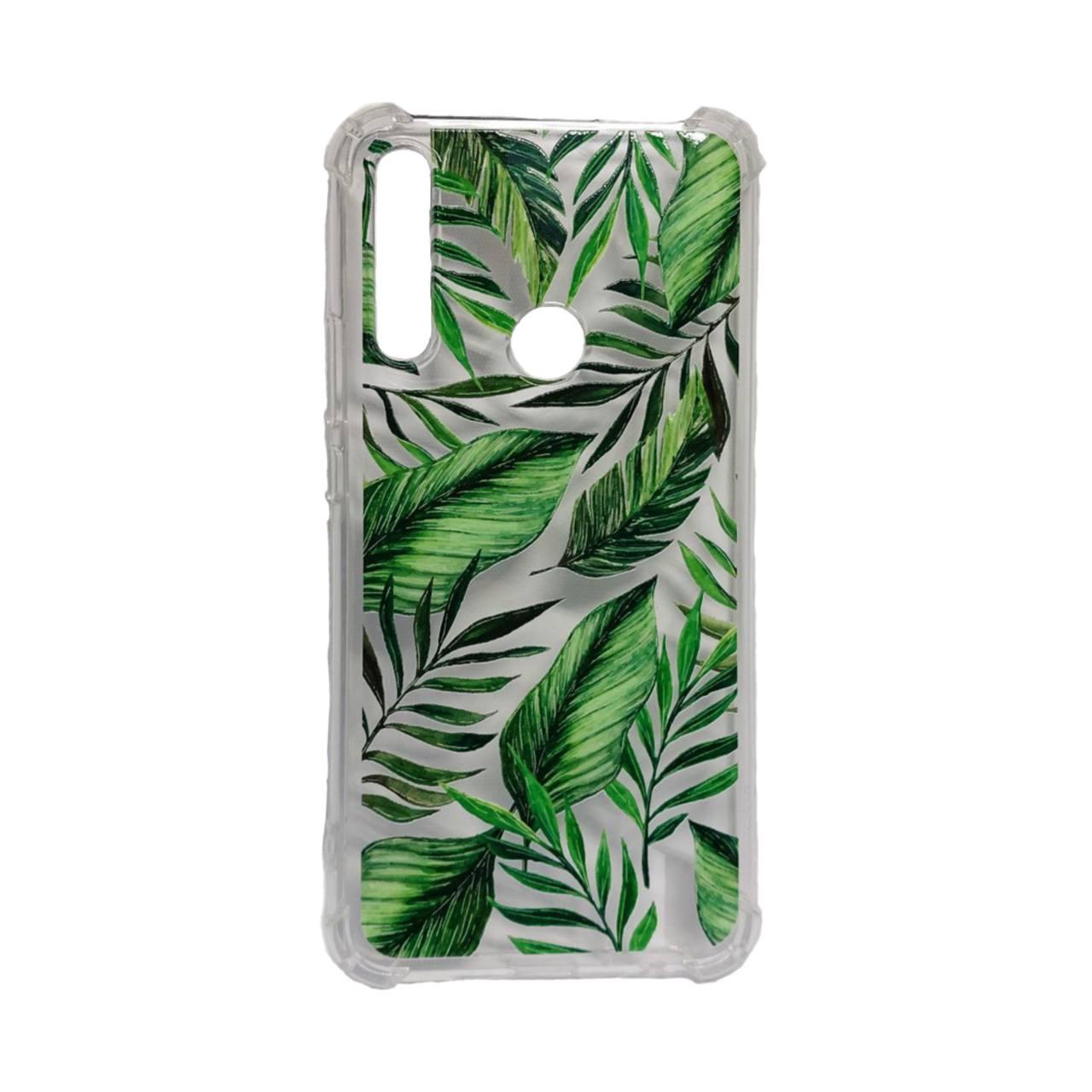 Накладка  Floral Clear Case для Huawei P Smart Z/Honor 9X (greenery)