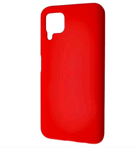 Silicone Cover Full для Huawei P40 lite (Red) без логотипу