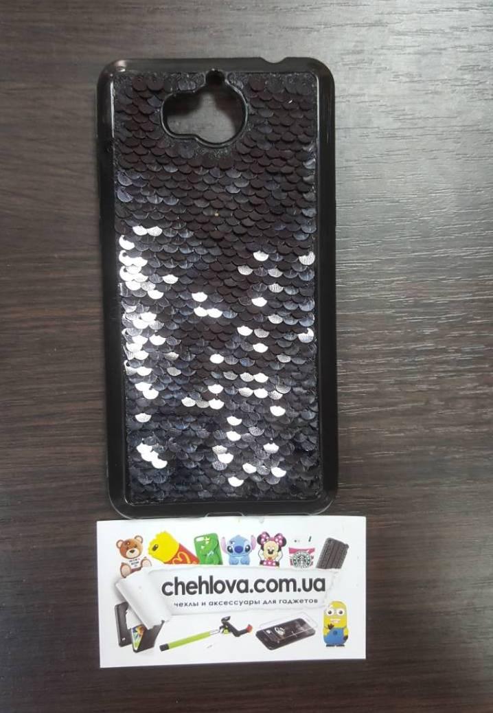 Накладка Sequins для Huawei Y5 2017 (MYA-U29) чорна