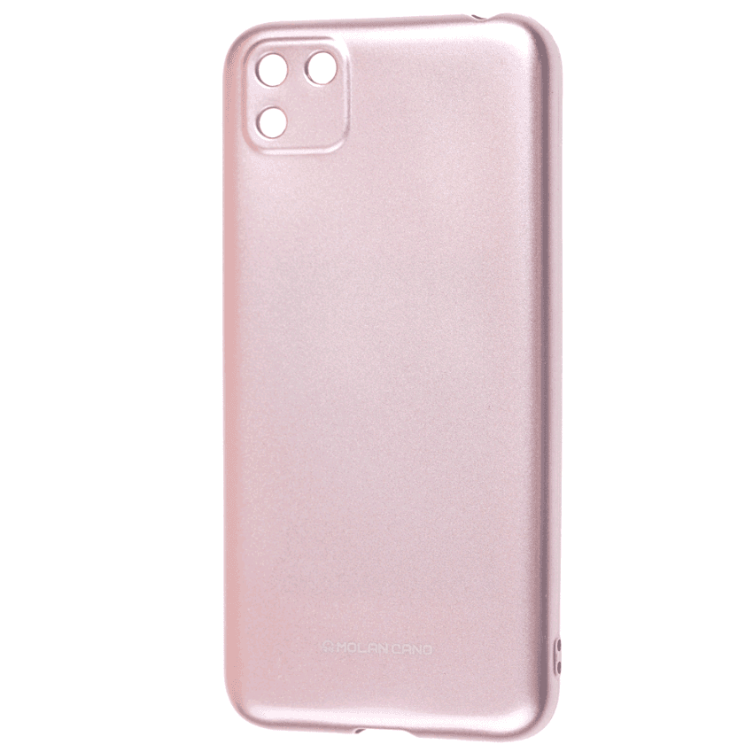 Molan Cano Glossy Jelly Case Huawei Y5p/Honor 9S (rose gold)